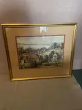 L'automne à Peebles Shire by Thomas Elder Dickson, Aquarelle sur papier signée en bas à droite, sold Feb 2023