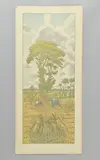 L’Orage qui monte, 1902. Planche n°13 sur 16 de la série La Féérie des heures by Henri Rivière, Lithographie en, sold Jun 2025