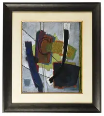 Sans titre by Henri Goetz, 1954, Pastel, sold Jun 2025
