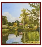 Reflets by Jean-Marc Winckler, Gouache sur carton, sold Jun 2025