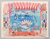 De la Fenêtre by Raoul Dufy, 1933, Lithographie en couleurs sur vélin, sold Jun 2025