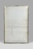 Sans titre by Jean Prouvé, Panneau de façade en plaque d’aluminium gaufré rainuré sur une structure rectangulaire en, sold Jun 2025