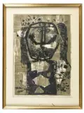 Le Roi Pépé by Antoni Clavé, 1960, Lithographie en couleurs sur vélin, sold Jun 2025