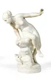 Baigneuse by Benoit Rougelet, Marbre blanc, sold Jun 2017