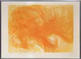 Soleil ardant by Jean Messagier, Lithographie en couleurs, sold Oct 2026