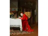 Das Haustier des Kardinals by Victor Marais-Milton, oil on panel, offered Mar 2024