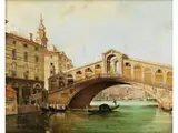 In Venedig by Antonietta Brandeis, oil on canvas, sold Mar 2023