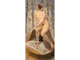 Untitled by Károly Patkó, oil on canvas, offered Dec 2025