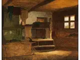 Untitled by Carl Spitzweg, oil on board, sold Dec 2022