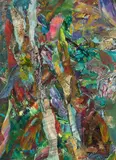 Untitled by Vaughn Neville, mixed media collage on board, sold Jun 2022