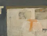 La ferme de A.T. Décédé by Charles Gagnon, 1960, oil on canvas, sold May 2022