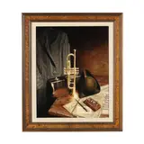Composer for the Brethren by Rick Pender, Oil on canvas, sold Jan 2025