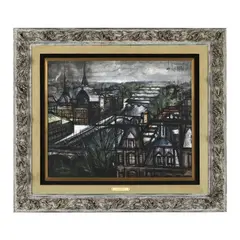 Paris by Regis de Bouvier de Cachard, Oil on canvas, sold Dec 2024