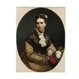 Portrait of a Woman by José Gonzalvez, Oil on canvas, sold Dec 2024