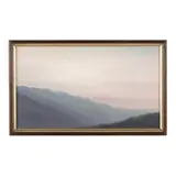 Dusk in Hills by John Warmerdam, Oil on panel, sold Dec 2024