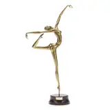 Bronze Dancer by Hattakkitkosol Somchai, Cast bronze, sold Dec 2024