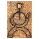 Untitled (Standing Figure) by Orlando Agudelo Botero, Intaglio print on paper, sold Dec 2024