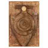 Untitled (Standing Figure) by Orlando Agudelo Botero, Intaglio print on paper, sold Dec 2024