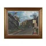 Lyceum Avenue by Francis Speight, Oil on canvas, sold Dec 2024