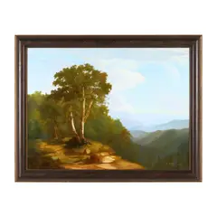 Trail to Clingmans Dome by Ron Williams, Oil on canvas, sold Dec 2024