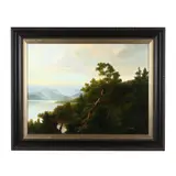 Calderwood Lake, Tennessee by Ron Williams, Oil on canvas, sold Dec 2024
