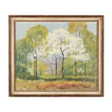 Spring at Black Mountain by Guy Carleton Wiggins, Oil on canvas, sold Dec 2024