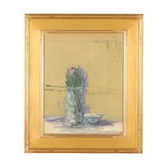 Flower from Atuona by Terry DeLapp, Acrylic on canvas, sold Dec 2024