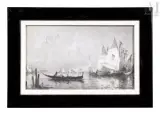 Venise by Charles Malfroy, Huile sur isorel, sold Aug 2025