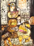 Nowruz by Nasser Ovissi, Huile sur toile, sold Jul 2024