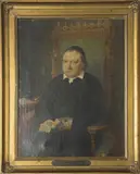 Johann Heinrich Mutzenbecher by Erwin Speckter, 1824, oil on canvas, sold Dec 2015