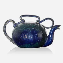 Fine Large Cadogan by George E. Ohr, sold Jan 2017