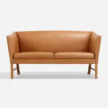 Sofa, model 602 by Ole Wanscher, 1960, leather, mahogany, sold Nov 2022