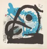 L'Équarrisseur au repos by Joan Miró, 1968, color lithograph, offered Dec 2024