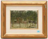 Boulvard de Clichy by Carlo Brancaccio, oil on canvas, offered Dec 2024