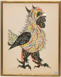 Coq Guerrier by Jean Lurçat, lithograph, sold Dec 2024