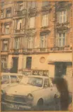 L'home a i la Ciutat" (Trabi) by Amador, 1994, photograph, offered Dec 2024