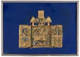 Russisch, 18./19.Jh by Metallikone "Triptychon", bronze, sold Dec 2024