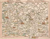 Tabvla Nova Eremi Helvetiorum by Martin Waldseemüller, 1513, woodcut, sold Dec 2024
