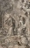 Die Berufung Petri by Christoph Murer, pen and ink, sold Dec 2024