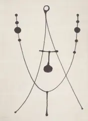 Ohne Titel by Hugo Weber, 1947, pencil, offered Dec 2024