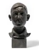 Knabenbüste by Karl Geiser, bronze, sold Dec 2024