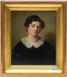 Bildnis der Anna Ottilie Zwingli by Daniel Albert Freudweiler, 1821, oil on panel, offered Dec 2024