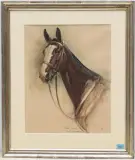 Peter by Iwan Edwin Hugentobler, 1942, watercolor, sold Dec 2024