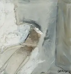Untitled by Dea Murk, 1983, oil, sold Dec 2024