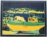 Vieux bâteau à Cannaret près Brest by Jean-Louis Piguet, 1990, oil on canvas, offered Dec 2024