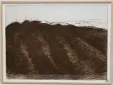 Erdblatt 3 aus: "St. Romain-Mappe by Rolf Iseli, 1972, color lithograph, offered Dec 2024