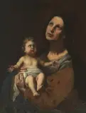 Umkreis Hl. Anna mit Maria als Kind by Vincenzo Dandini, oil on canvas, offered Sep 2024