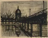 Le Pont des Arts by Bernard Buffet, 1962, lithograph, offered Sep 2024