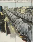 Wrapped Trees / Project for the Avenue Champs-Elysées, Paris by Christo, 1987, pencil, sold Sep 2024