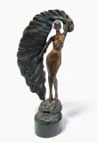 Venusgürtel by Ernst Fuchs, 1979, bronze, offered Sep 2024